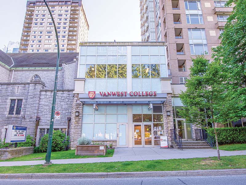 VanWest College Vancouver campus